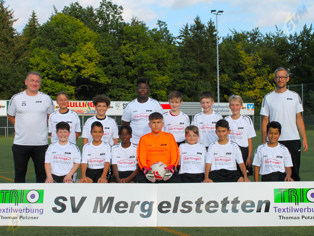 2021 - Fussball - Jugend - Mannschaftsbild - D1-Jugend
